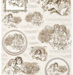 Holiday Musical Cherubs Rice Paper - ITD Collection