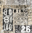 Grunge Numbers - Roycycled Decoupage Paper
