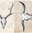 Antler Project Block - Roycycled Decoupage Paper  (RETIRING)