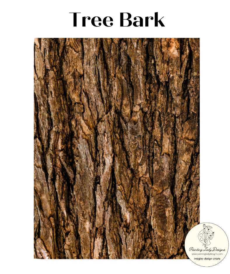 Tree Bark Decoupage Paper - Painting Lady Designs