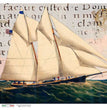 Large Sailboat Rice Paper - Paper Designs