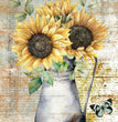Country 0073 (Sunflowers) Rice Paper - Paper Designs