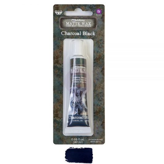 Charcoal Black - Matte Wax Paste