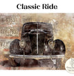 Classic Ride Decoupage Paper - Painting Lady Designs