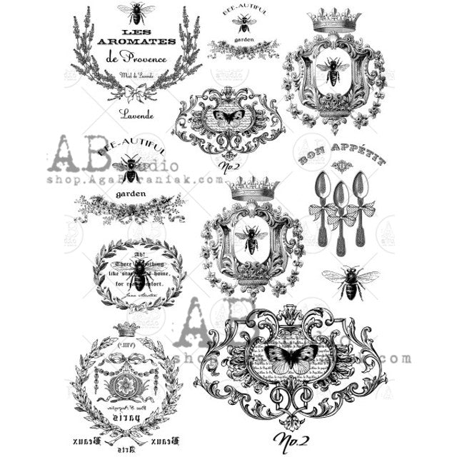 French Labels (#0400) - AB Studios