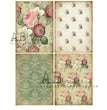 Vintage Rose Patterns (#0491) Rice Paper - AB Studios