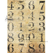 Block Numbers (#0631) Rice Paper- AB Studios