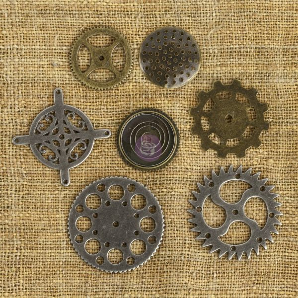 Mechanical Gears - Metal Embellishments