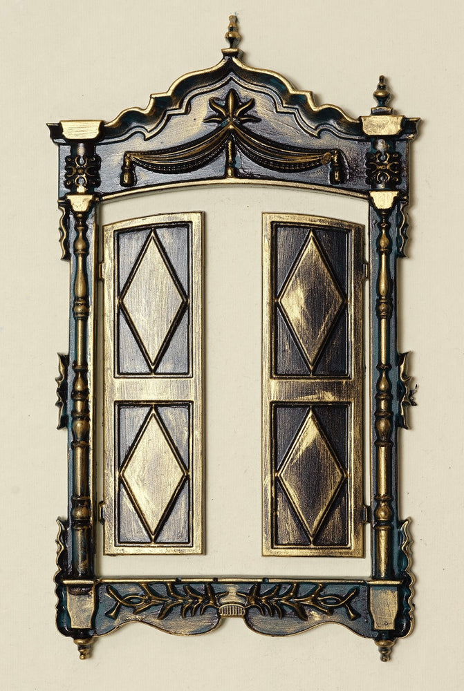 Vintage Window Silicone Mould (Vintage Fenster) - LaBlanche