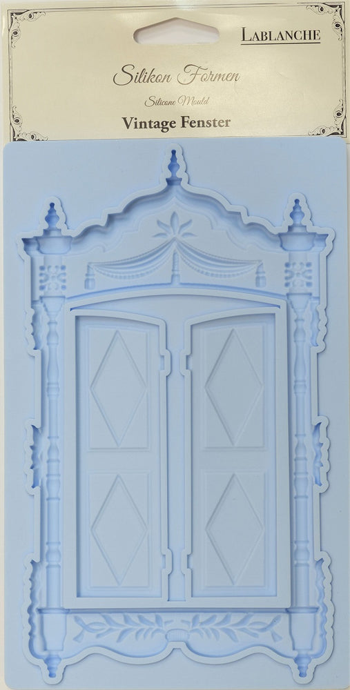 Vintage Window Silicone Mould (Vintage Fenster) - LaBlanche