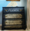 Music on Parchment Decoupage Paper - Painting Lady Designs
