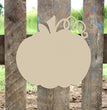 Pumpkin Unfinished Cutout, Wooden Shape, Paintable MDF Craft