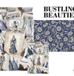 Bustling Beauties Decoupage Pack - HP