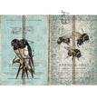 Grain Sack Birds & Bees Rice Paper (1145)- AB Studio