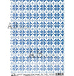 Blue Snowflake (#0925) Rice Paper- AB Studios