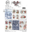 Holiday Cheer Set 2, Rice Paper 6 Pack - AB Studios