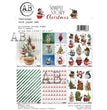 A Simple Story Christmas Rice Paper, 6 Pack - AB Studios