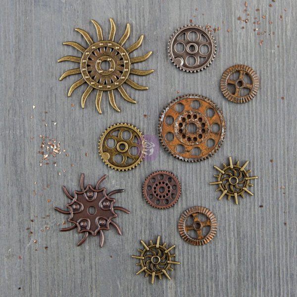 SF-ReDesign Steampunk Gears - Metal Embellishments