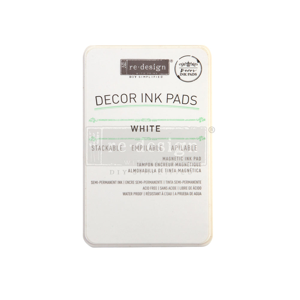 Magnetic Decor Ink Pad - White - ReDesign